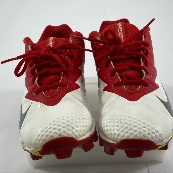 Nike Vapor # 852688-812 Baseball Cleats Red & White Men’s Size:7 - Picture 3 of 16